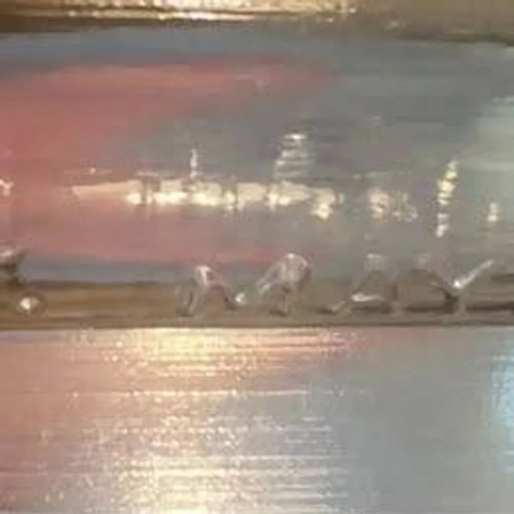 Vintage Glassbake Etched Glass Casserole‎ Dish 1 qt.